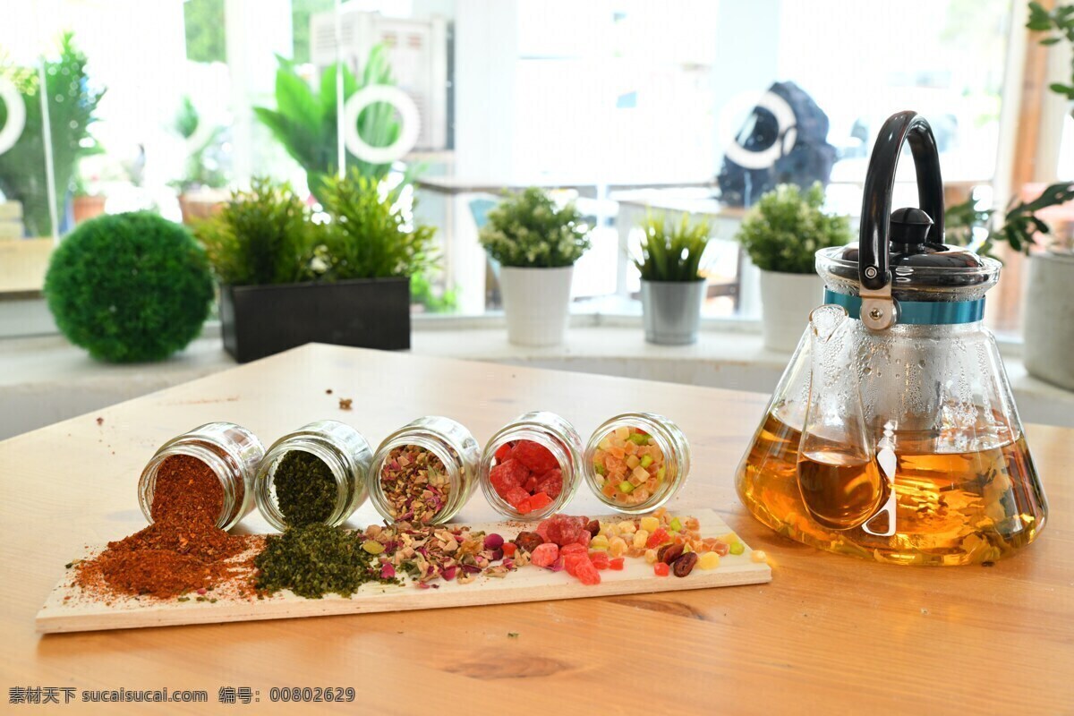 多種花茶圖片 花茶 干花茶 罐裝花茶 泡茶 茶品 茶壺 茶水 液體 飲料 飲品 茶飲 圖片大全 高清圖片下載 餐飲美食 飲料酒水