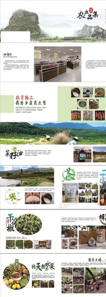 農(nóng)產(chǎn)品畫冊 農(nóng)產(chǎn)品 綠色 土貨 農(nóng)貨 大米 茶 家產(chǎn)品畫冊 農(nóng)村土貨畫冊 畫冊 農(nóng)貿(mào)畫冊 dm宣傳單