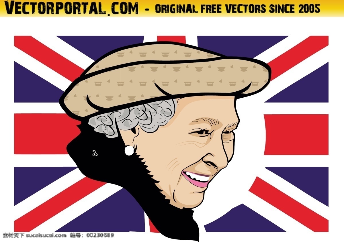 英国 女王 伊丽莎白 肖像 载体 图标 矢量 英格兰