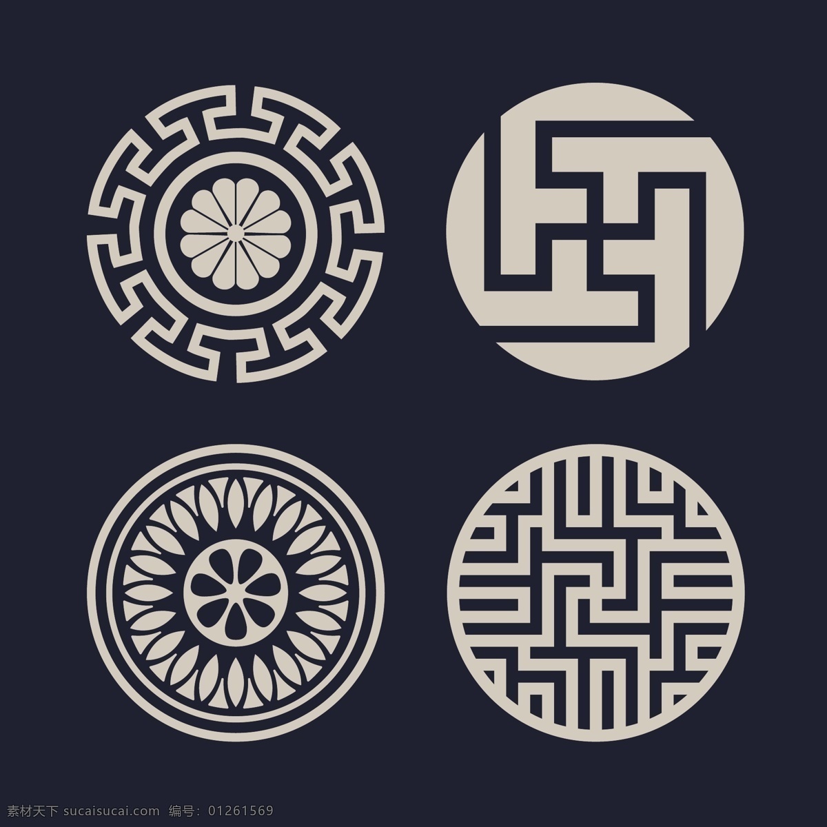 民族花纹图片 民族花纹 花边