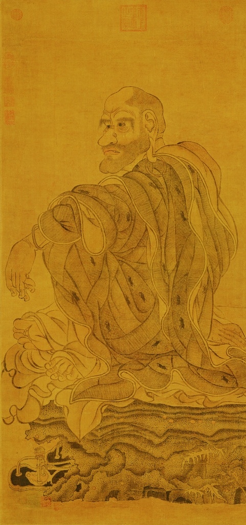 罗汉图 古画 名画 中国画 人物画 佛 文化艺术 绘画书法
