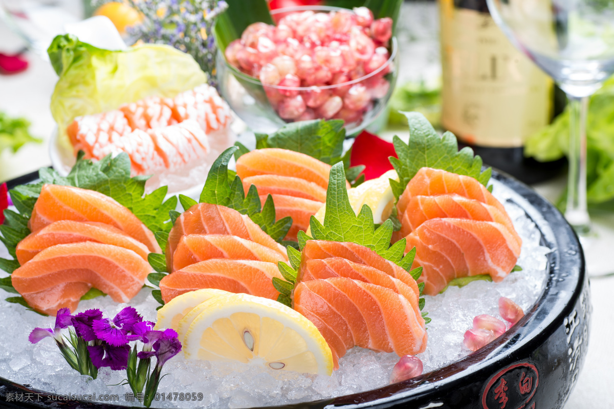 三紋魚 刺身 三紋魚拼盤 美食 菜品 餐飲美食 傳統(tǒng)美食