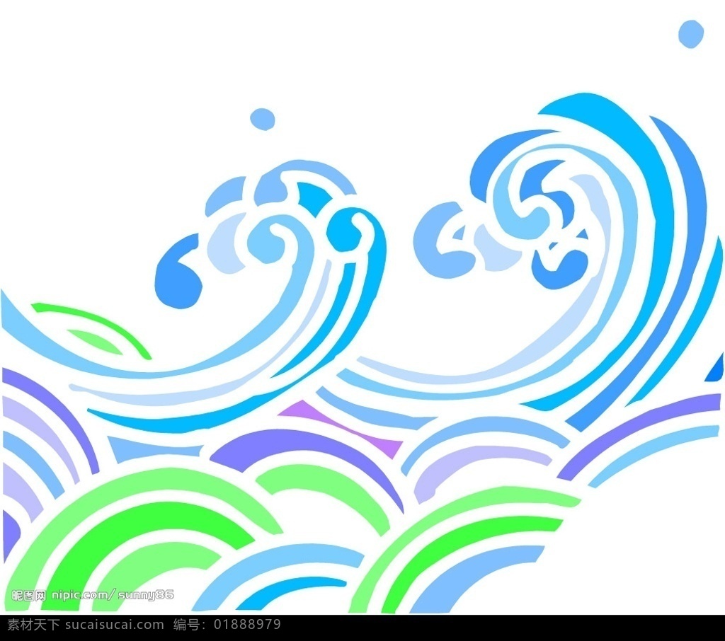 不錯(cuò) 海浪 矢量圖 其他矢量 矢量素材 時(shí)尚 花邊 義 紋 女性 矢量圖庫(kù)