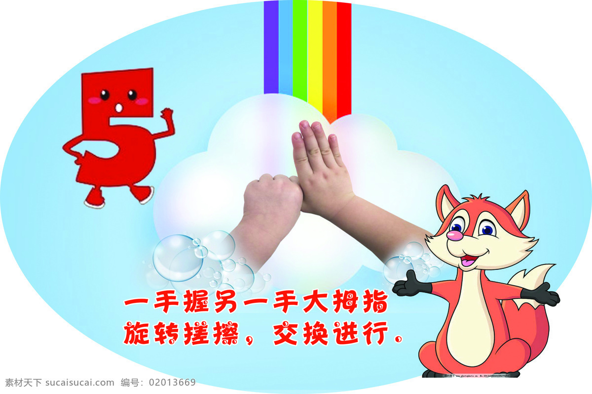 七步洗手法 漂亮的背景 邊框 手 數(shù)字 各種圖形