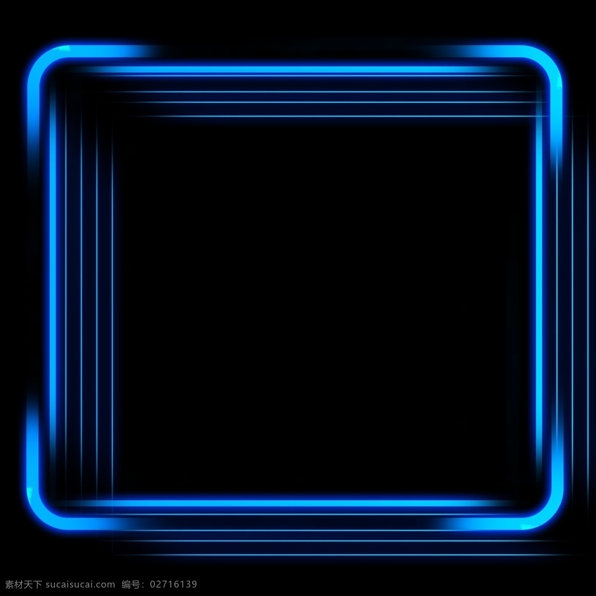 超 科技 感 发光 边框 科技感 发光边框 科技边框 边框素材 发光素材