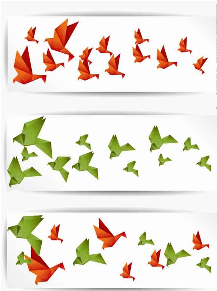 飞鸟 千 纸鹤 纸 鸽子 卡通 千纸鹤 纸鸽子 卡通素材 背景 展板 分层