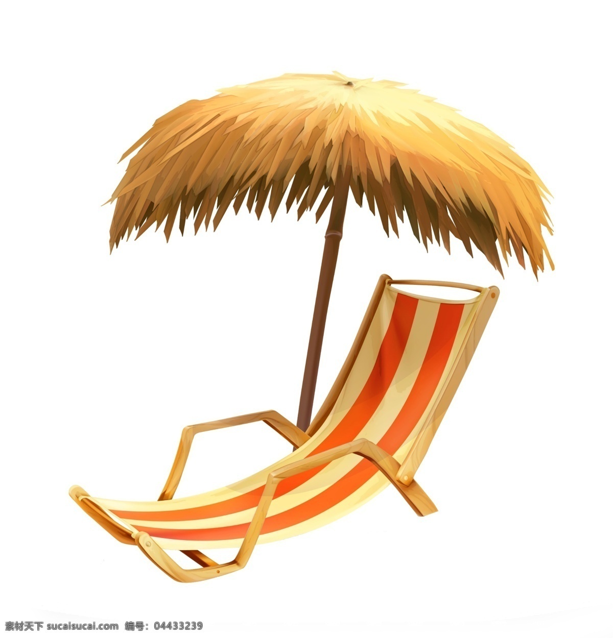 沙滩椅 沙滩 黄色 椅子 休闲 遮阳