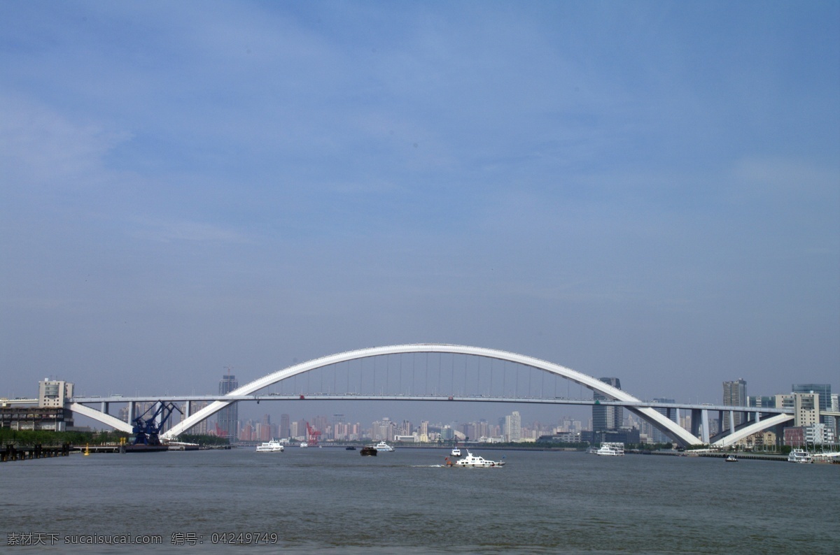 盧浦大橋 上海 黃浦江 拱橋 白色 國內旅游 旅游攝影