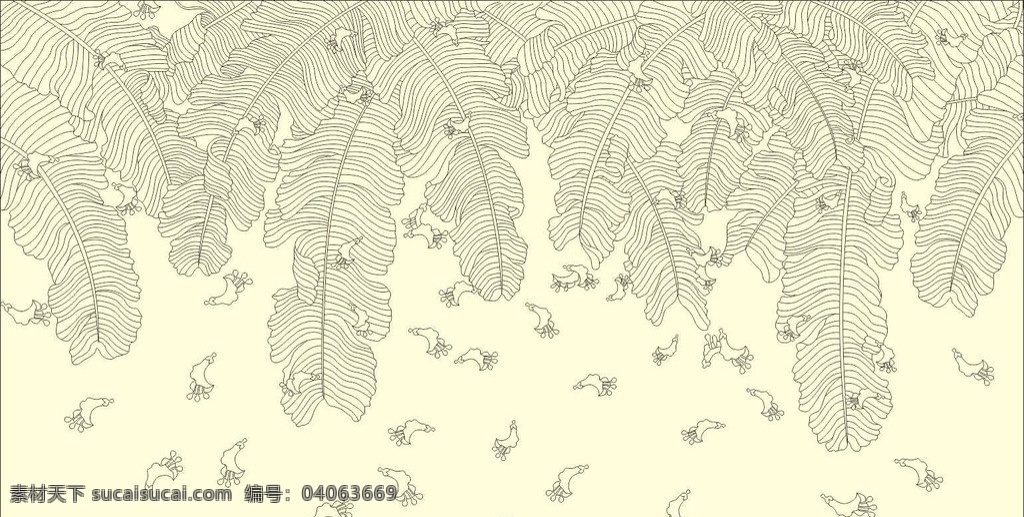 芭蕉 蕉葉 芭蕉葉 落葉 落花 古典 吉祥 背景墻 背景 工藝玻璃 藝術(shù)玻璃 玻璃 木雕 工藝美術(shù) 工藝畫 傳統(tǒng) 矢量圖 線圖 矢量 家居家具 建筑家居