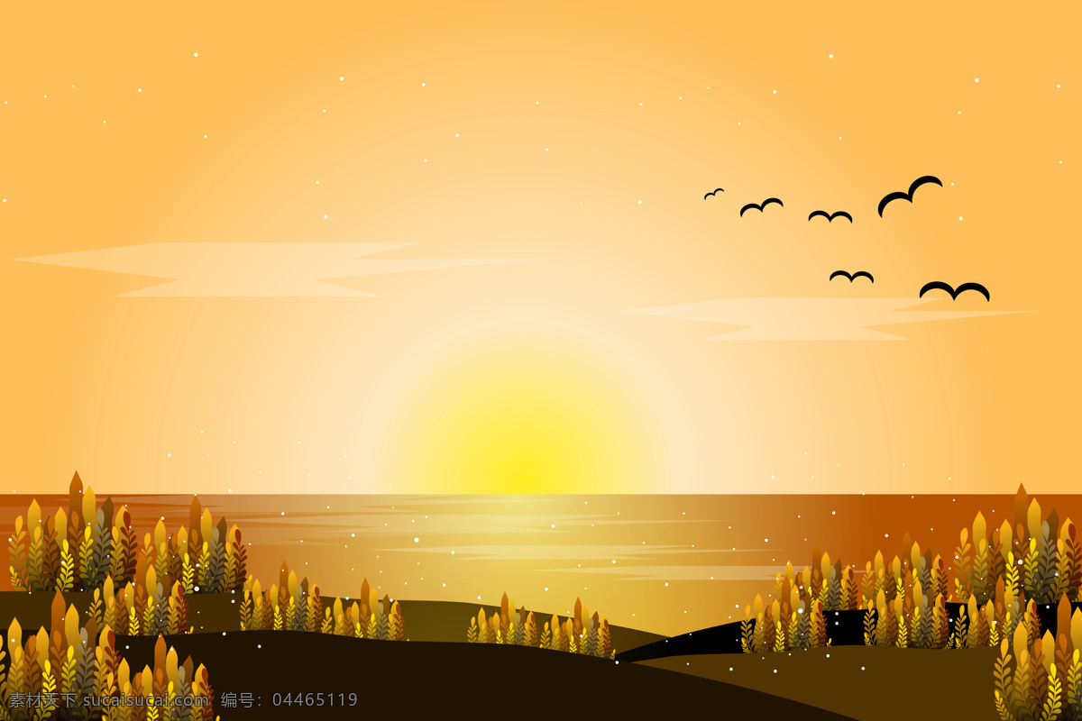 自然風(fēng)光插畫 自然 自然風(fēng)光 自然景色 自然風(fēng)景 夜景 太陽 月亮 落日 晚霞 樹木 湖水 海綿 月色 大自然 風(fēng)景插畫 大自然風(fēng)光 余暉