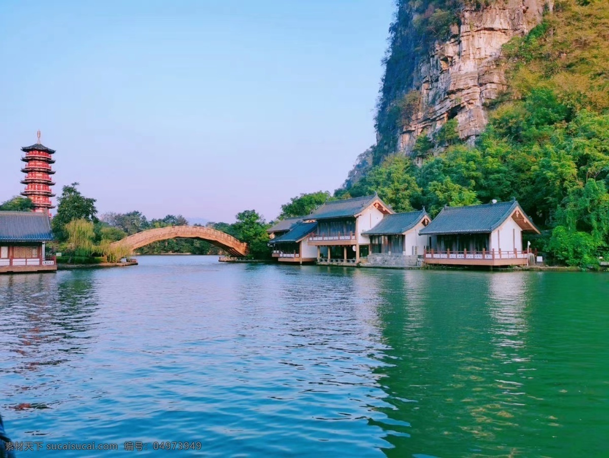 青山绿水 喀斯特地貌 自然景观 桂林 旅游 旅游摄影 国内旅游