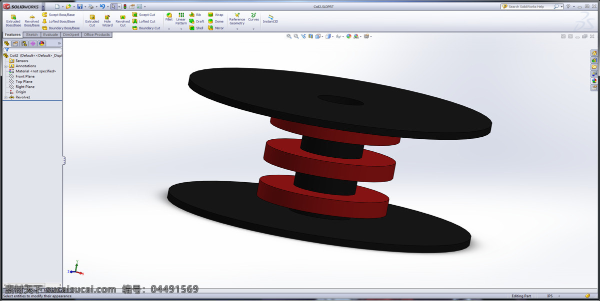 coil2 線 線圈 3d模型素材 其他3d模型