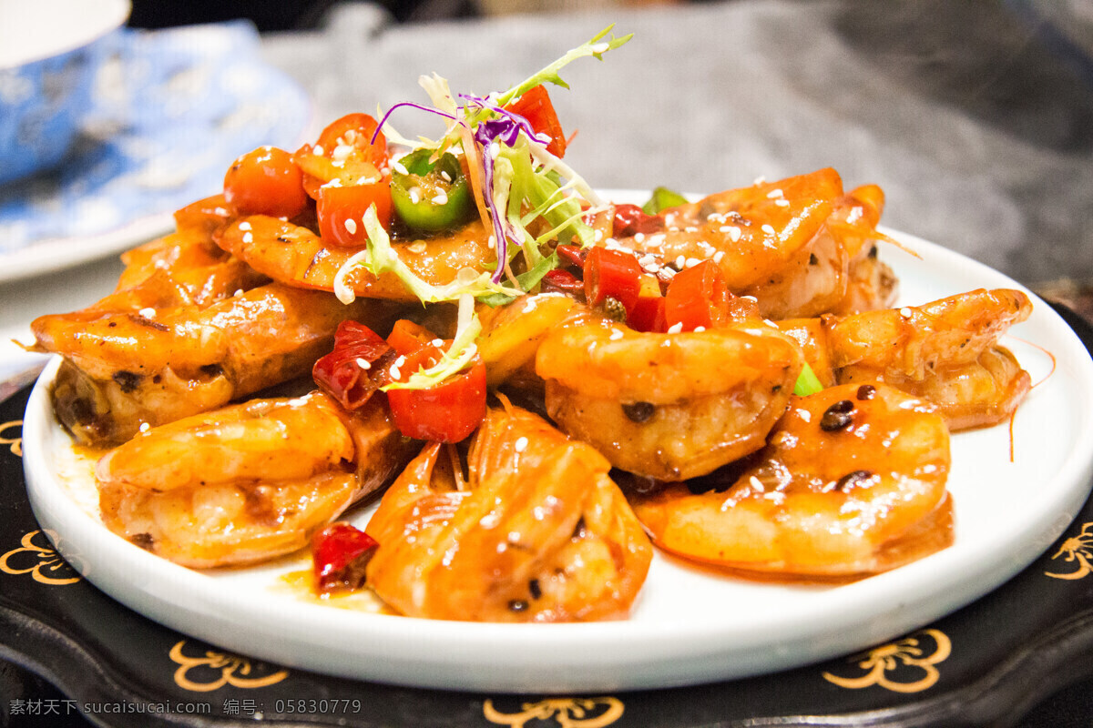 基圍蝦圖片 蝦 紅燒 辣椒 私房菜 基圍蝦 餐飲美食 傳統(tǒng)美食