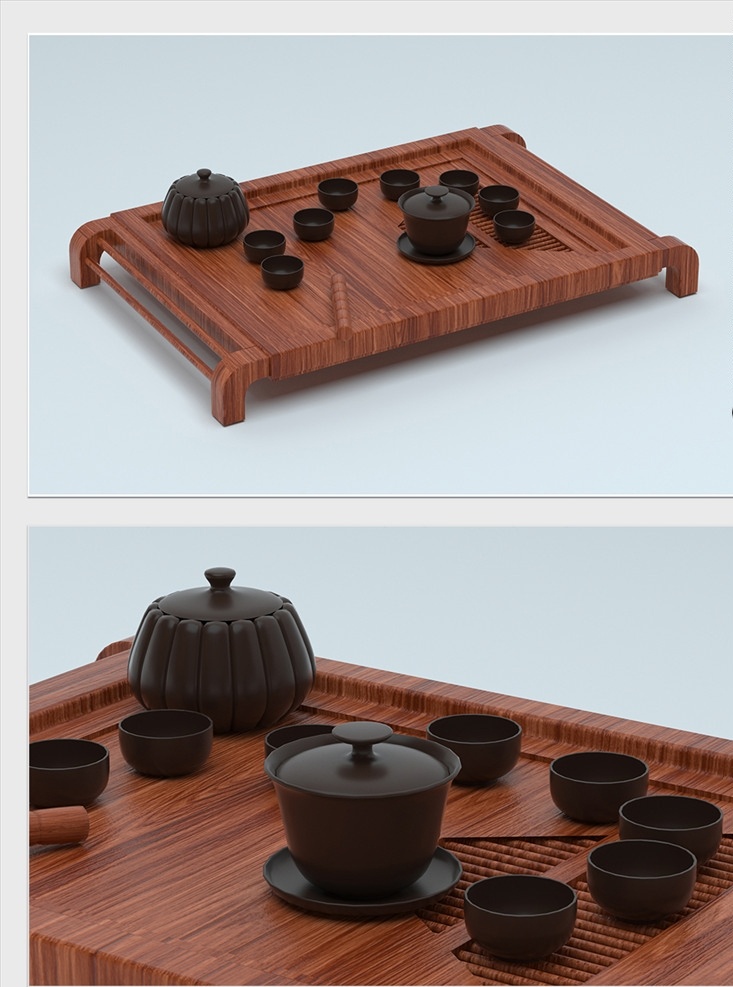 茶幾圖片 復(fù)古 茶具 茶杯 茶臺 模型 3d設(shè)計 c4d