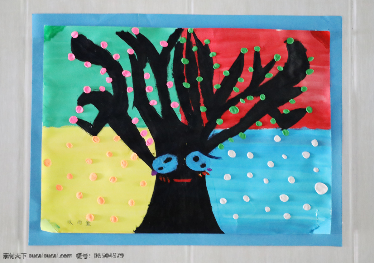 幼儿园作品 儿童绘画 儿童剪纸 儿童工艺品 儿童作品展 文化艺术 美术绘画