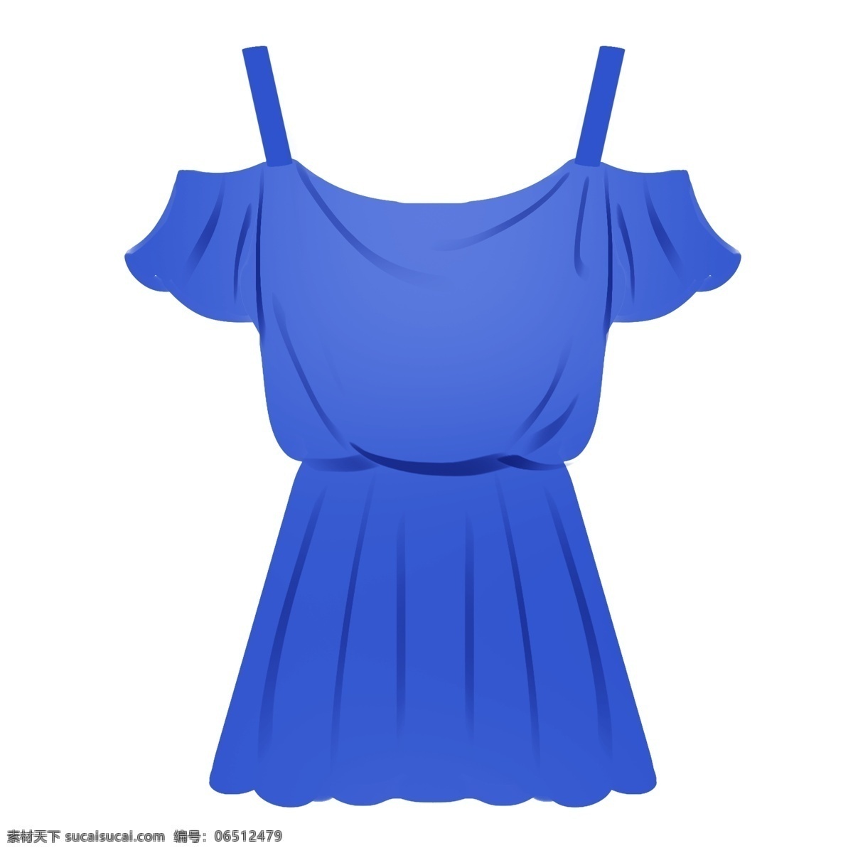 蓝色 精美 半 袖 衣物 时尚 短袖