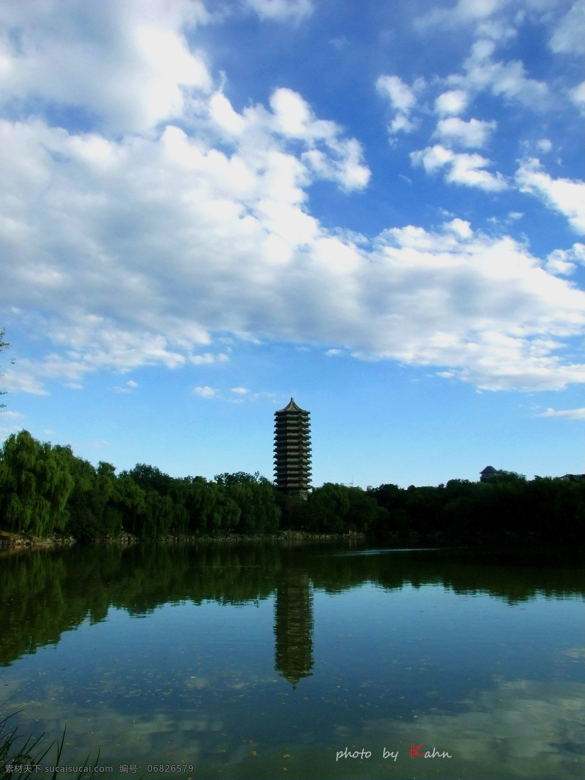 未名湖博雅塔 未名湖 博雅塔 北大 原創(chuàng) 新人 人文景觀 旅游攝影