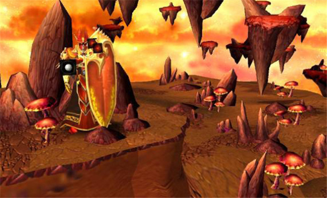 漂浮 岩石 血 精灵 游戏 模型 模块 装饰 景观网游素材 3d模型素材 游戏cg模型