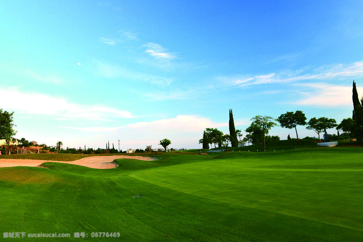 高尔夫球场 欧洲 高尔夫 球场美景 风景 西班牙 太阳海岸地区 旅游摄影 国外旅游