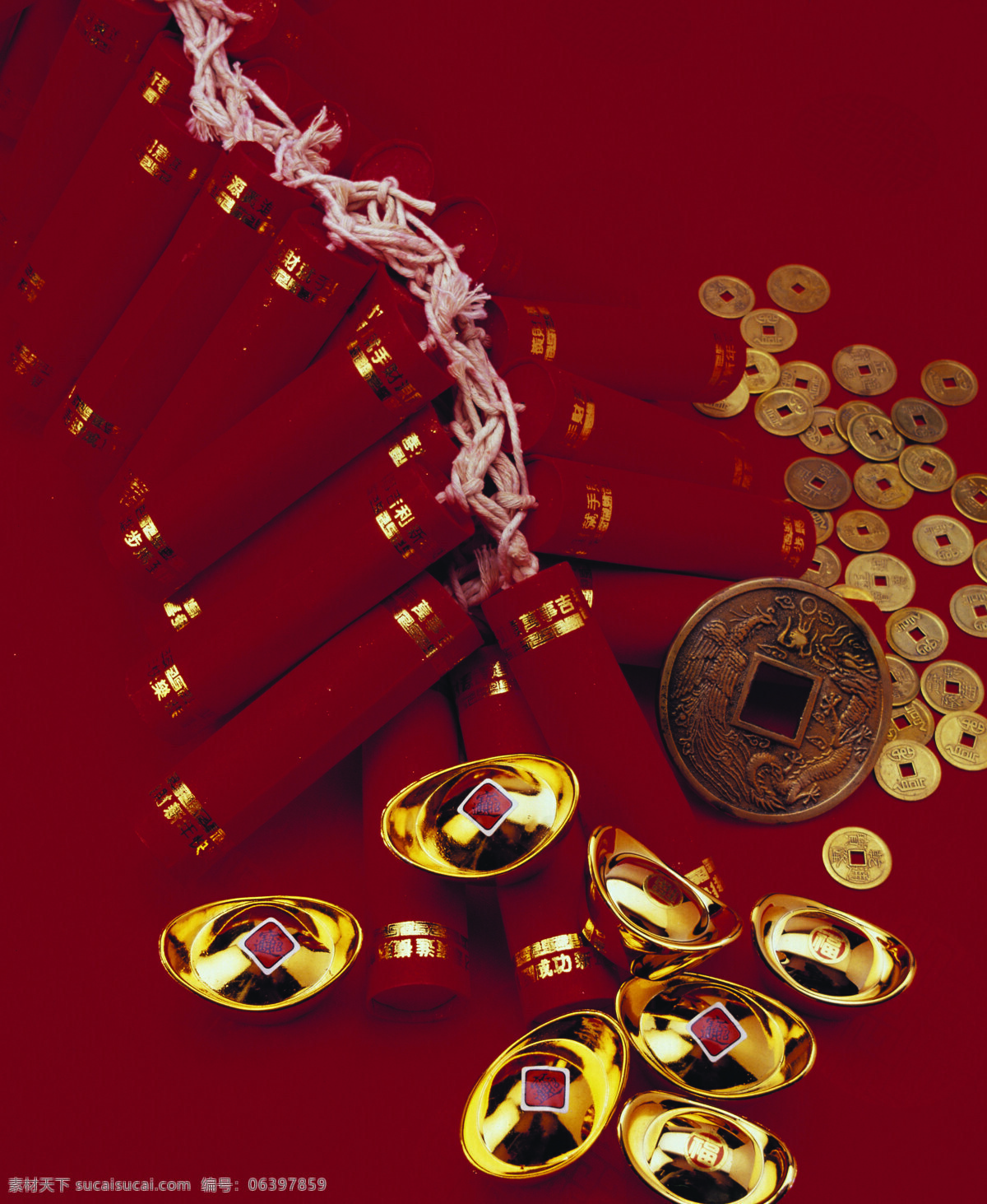 新年 節(jié)日 氣息 背景 財(cái)源滾滾 春節(jié)快樂 禮品盒 新年禮物 節(jié)日素材 2015 元旦 春節(jié) 元宵