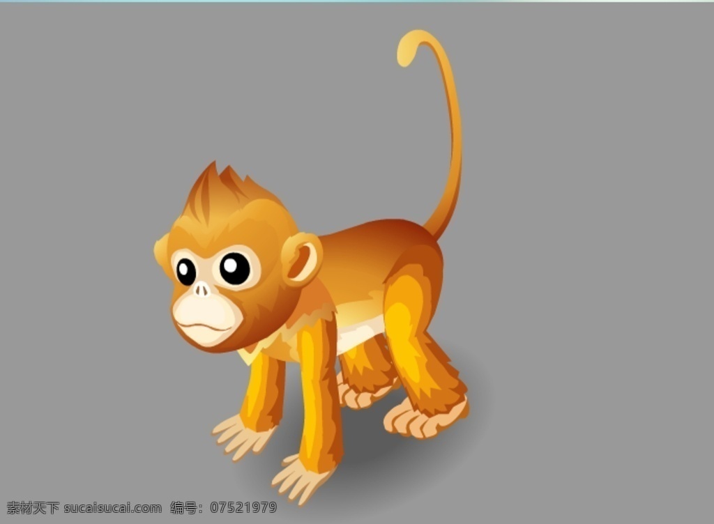 淘气 猴子 flash 动画下载 动画 多媒体 网站应用 swf