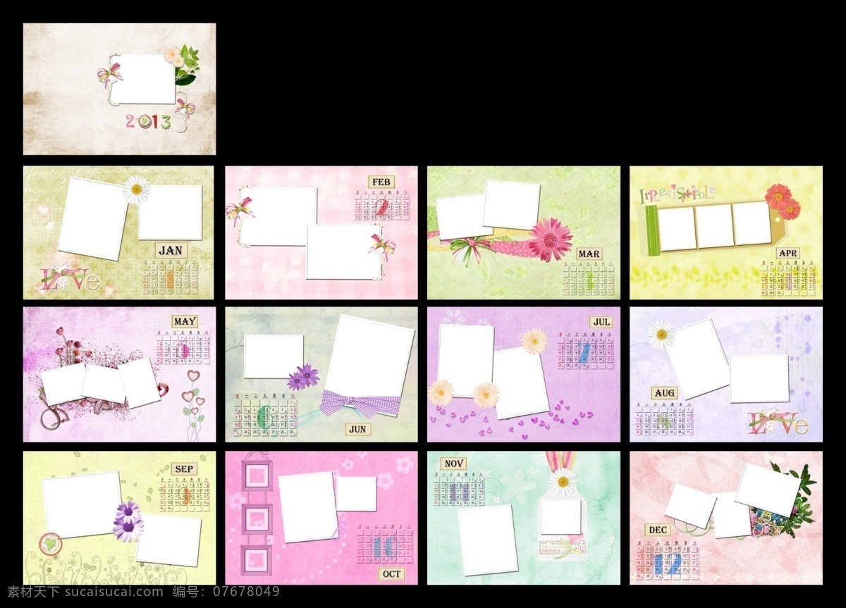 2013年 2013 年 臺歷 2013臺歷 模板 春節(jié) 兒童臺歷 節(jié)日素材 日歷 蛇年臺歷 模板下載 臺歷模板 相框模板 相框臺歷 源文件 psd源文件 婚紗 兒童 寫真 相冊
