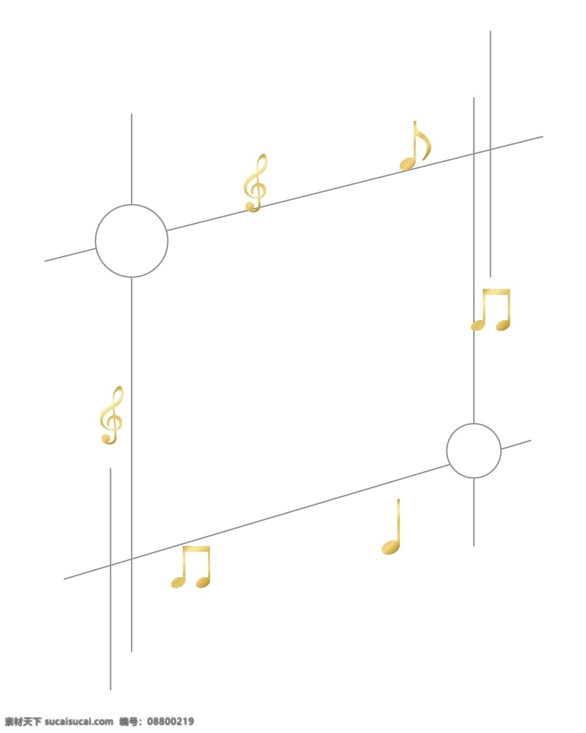簡約 細(xì) 線 圓環(huán) 金色 音符 矢量 造型 邊框 簡潔 極簡 金色音符 音樂 音樂符號 燙金 鍍金 淺金色 細(xì)線造型邊框 線條邊框