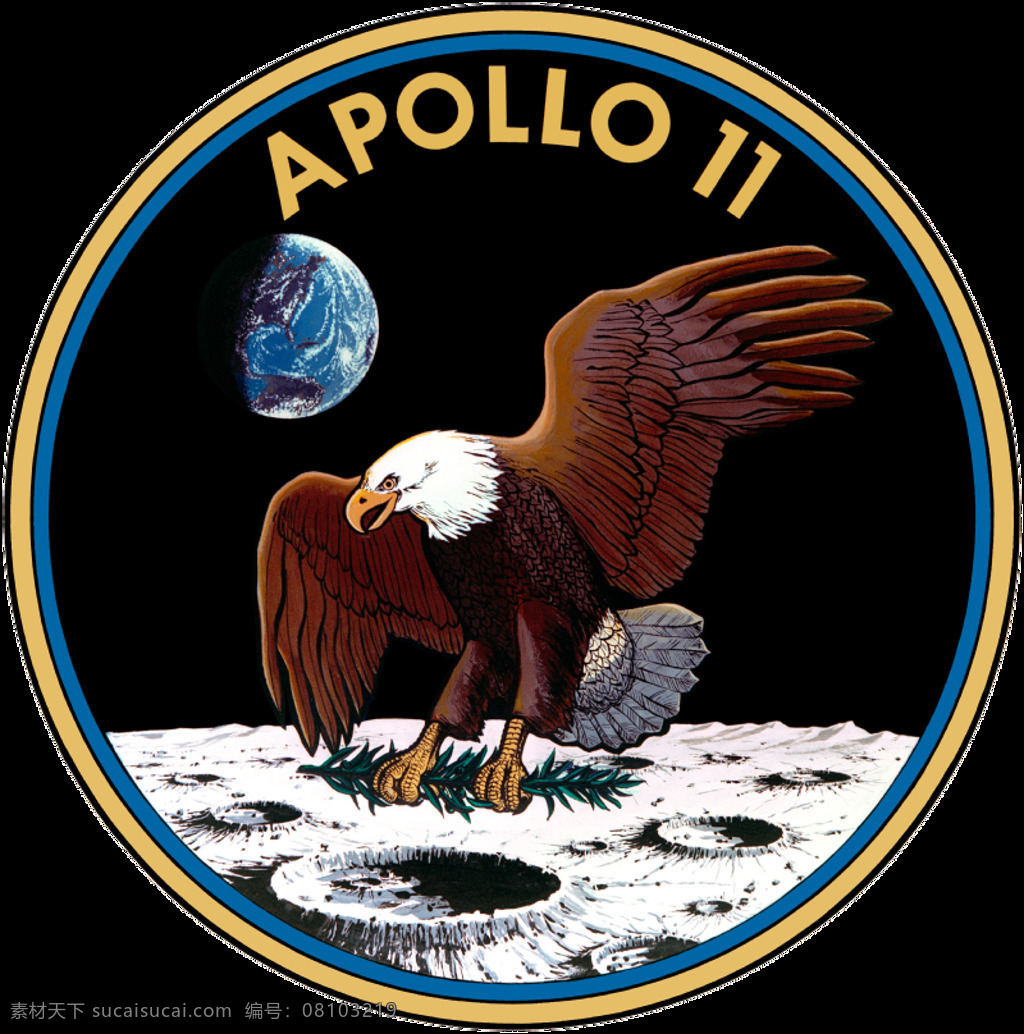 nasa 阿波罗 号 任务 标准 阿波罗11号 太空 宇航员 标志 标志图标 其他图标