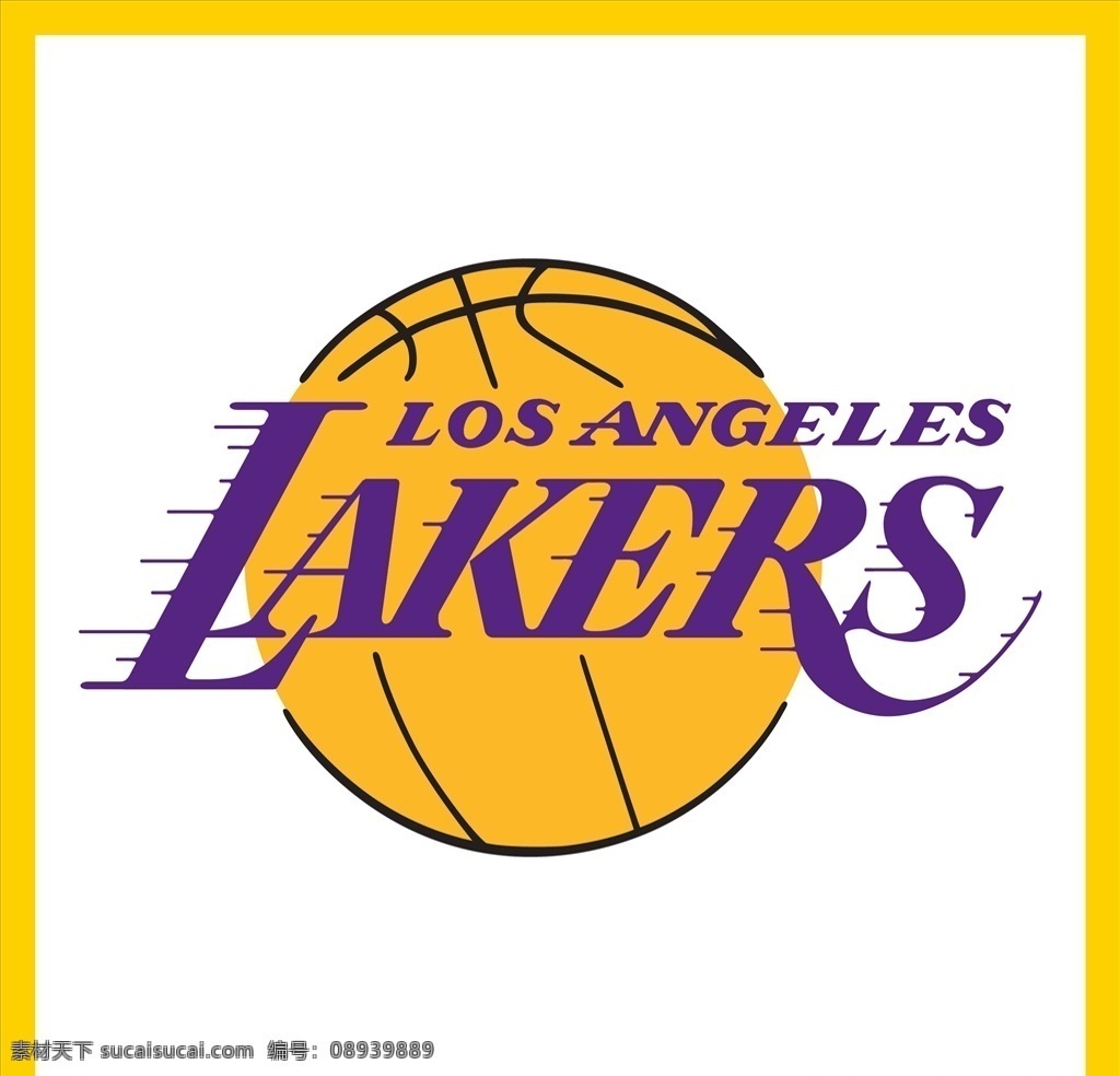 洛杉矶湖人队 nba 总冠军 金牌选手 篮球 足球 橄榄球 棒球 游泳 奥运会 全运会 体育运动 明星 logo 标志 矢量 vi logo设计
