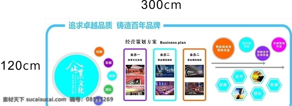 企業(yè) 文化 墻 文化墻 藍色 圓圈 邊框 生活百科