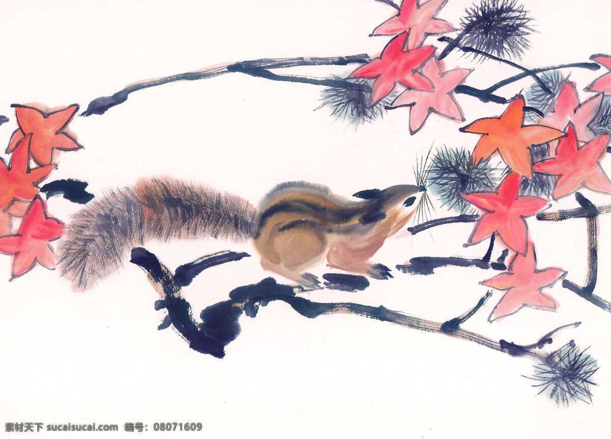 水彩畫 水彩 畫 水墨畫 圖案 文化 藝術(shù) 古代 傳統(tǒng) 水墨花鳥 花鳥繪畫 水墨松樹 書畫文字 文化藝術(shù) 白色