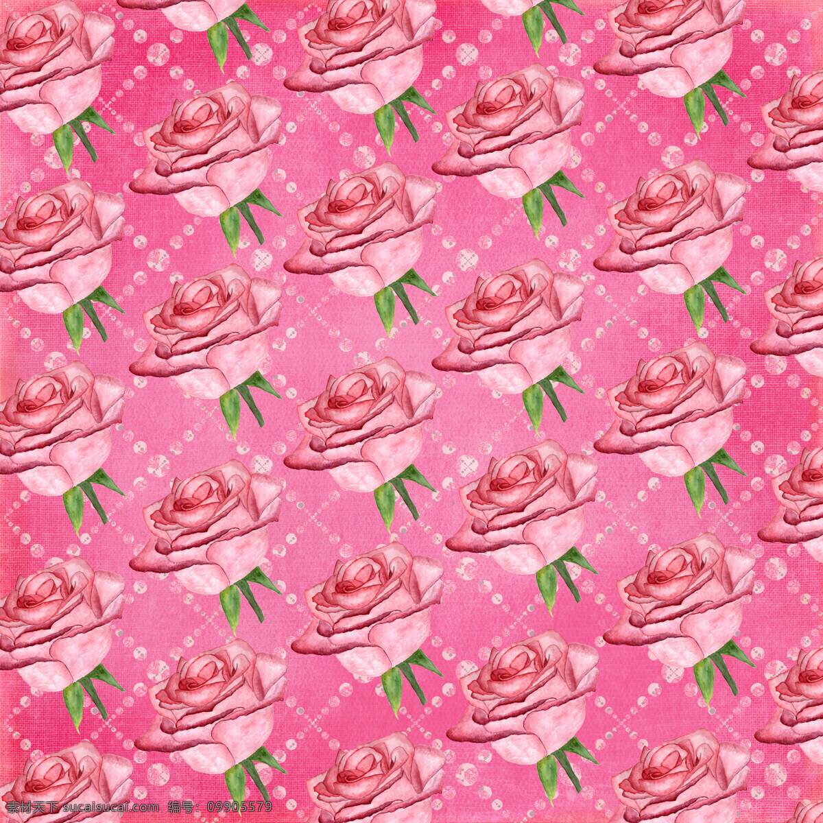 美丽 粉红 玫瑰花 粉色 情人节 背景 爱心 背景素材 花卉 花纹 浪漫 填充背景