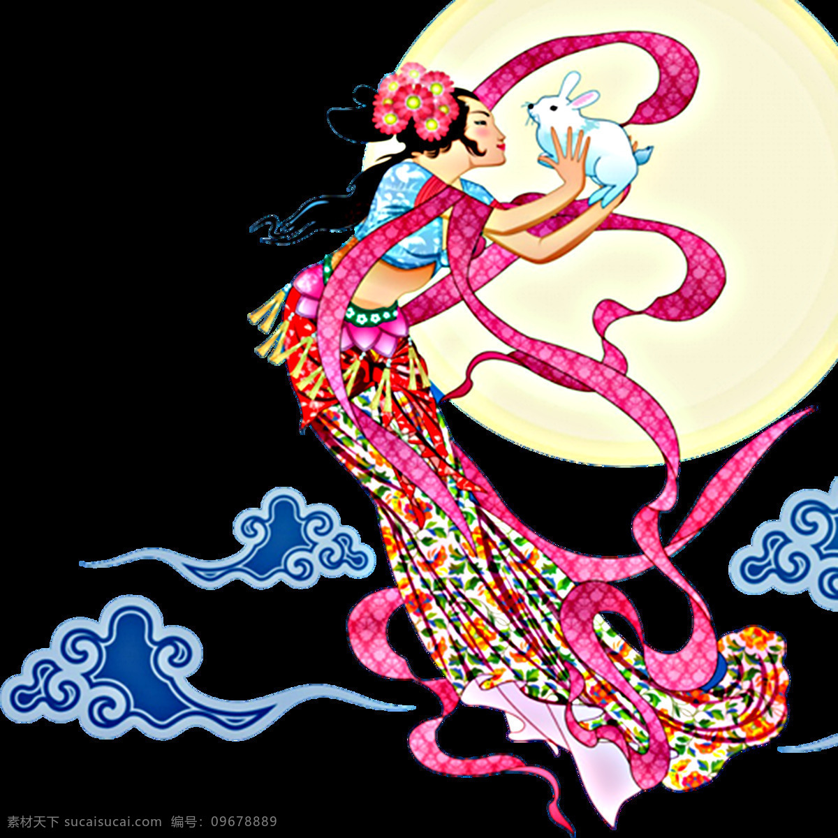 彩色 嫦娥 祥云 元素 中秋海報(bào) 中秋節(jié)海報(bào) 中秋廣告 中秋活動 中秋月餅 中秋節(jié)日海報(bào) 傳統(tǒng)節(jié)日中秋 八月十五 節(jié)日元素 設(shè)計(jì)素材
