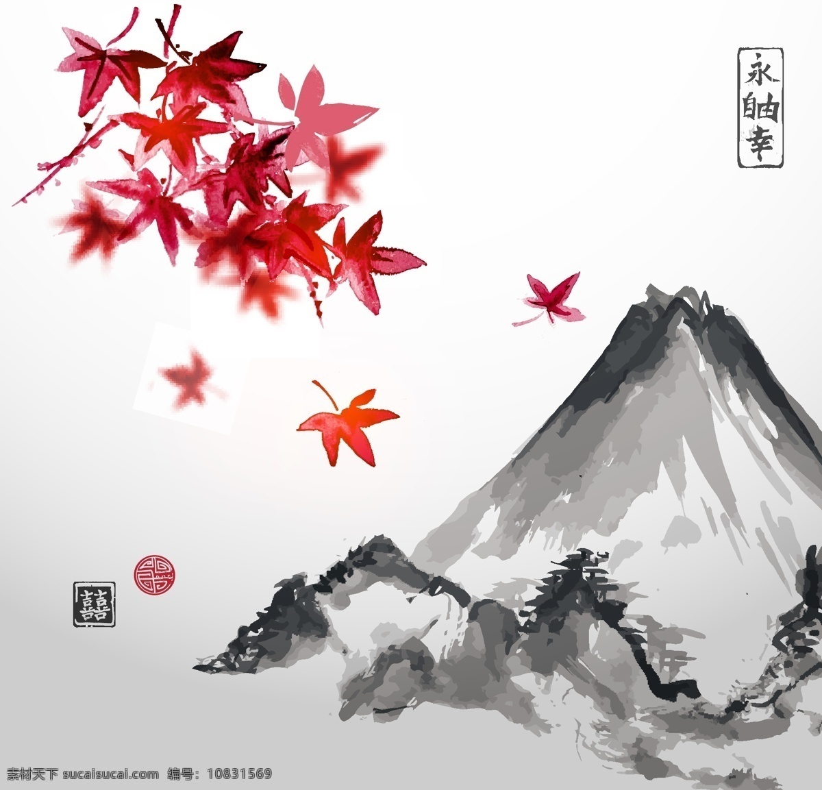中國(guó) 風(fēng) 傳統(tǒng) 水墨 風(fēng)景畫 插畫 矢量 禪意 梅花 山水風(fēng)景 仙鶴 植物 山脈 簡(jiǎn)約 精美 裝飾畫 繪畫 中國(guó)風(fēng)太陽(yáng) 文化藝術(shù) 繪畫書(shū)法