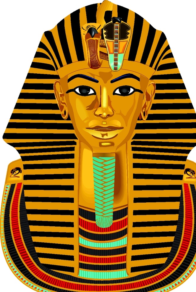 埃及 法老 埃及法老 埃及法老人物 埃及矢量 矢量埃及法老 矢量埃及形象 文化艺术 宗教信仰
