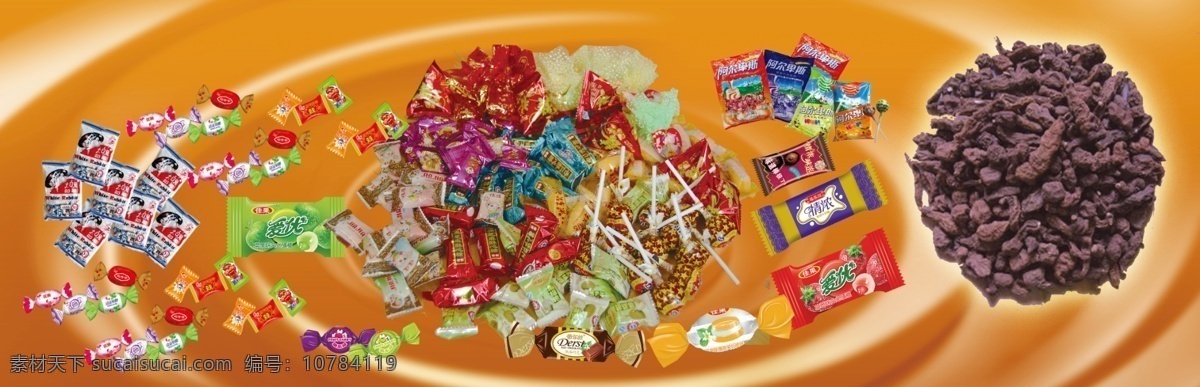 水果糖 阿尔卑斯 棒棒糖 超市 多种 糖果 堆积 爱优 psd源文件