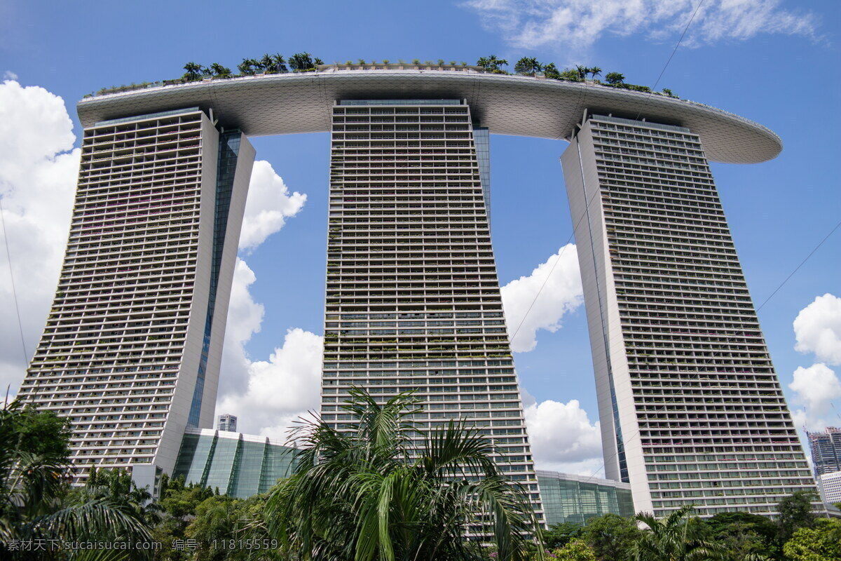 新加坡 金沙 酒店 海湾 金沙酒店 高楼 大厦 摩天大楼 高档 豪华酒店 城市 建筑物 建筑 现代建筑 城市建筑 自然景观 建筑景观