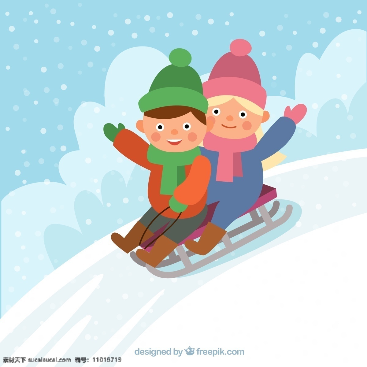 滑雪儿童素材 滑雪 儿童
