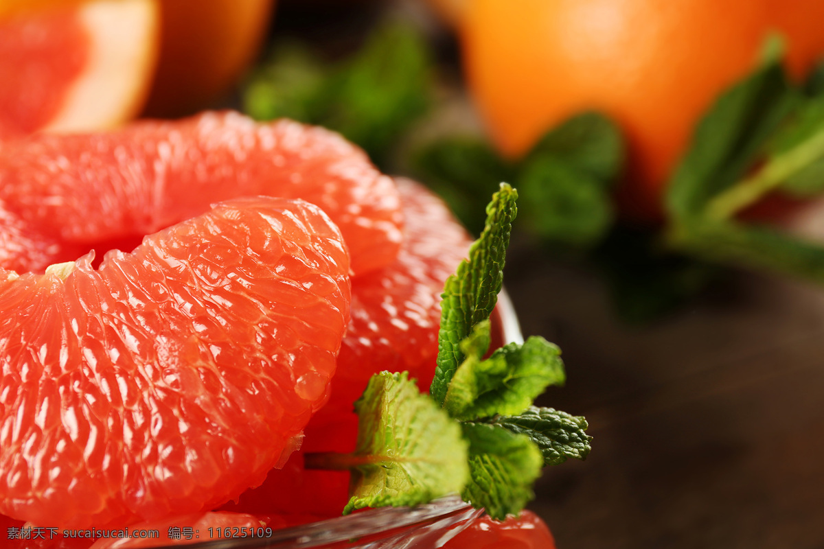 红心蜜柚 水果 美味 红心 蜜柚 柚子 生物世界