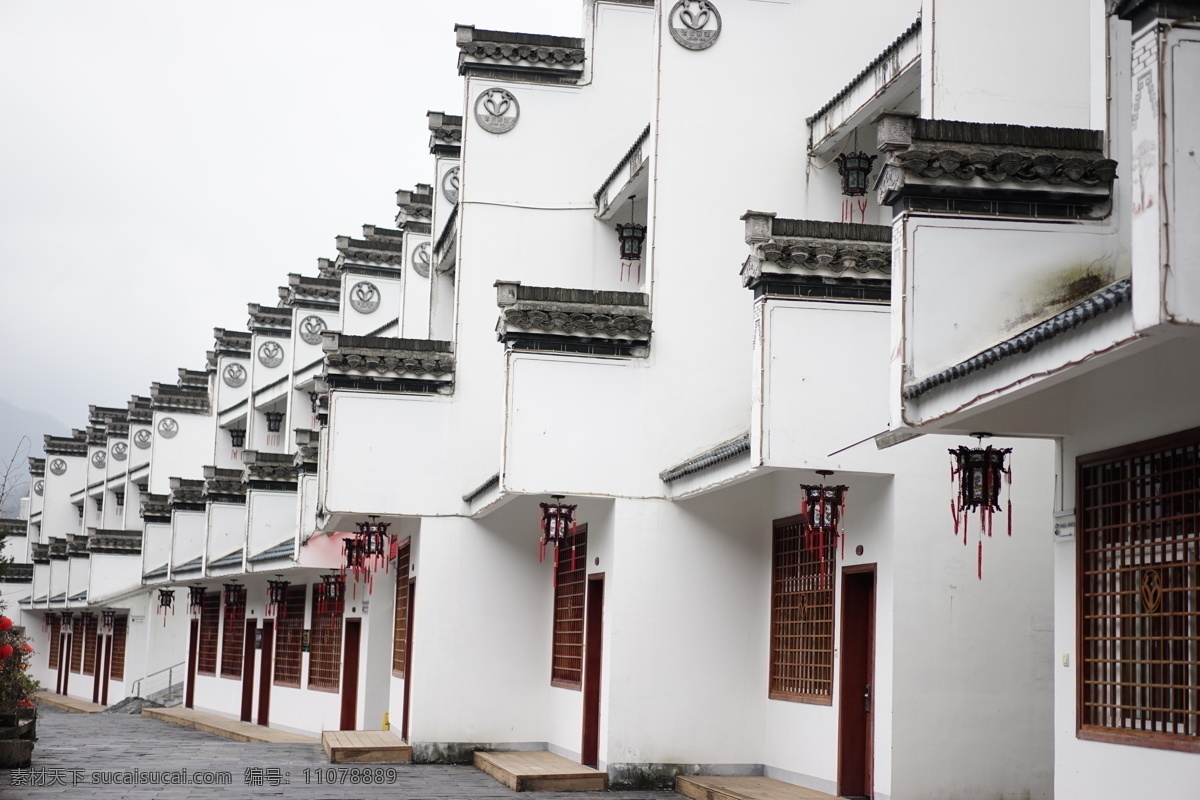 青瓦白墻 徽派建筑 徽派房屋 徽派房子 白房子 徽派結(jié)構(gòu) 房子 徽派民居 徽式建筑 安徽情人谷 徽式房屋 建筑園林 建筑攝影