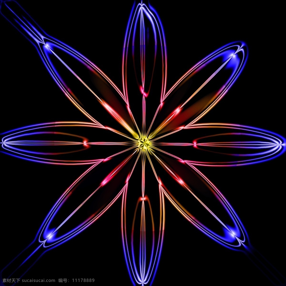光效 花 特效 炫光 特效效果
