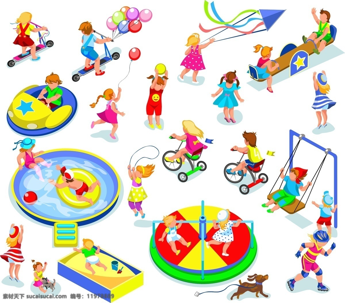 兒童樂園 矢量?jī)和?卡通兒童 手繪兒童 兒童插畫 矢量小孩 手繪小孩 小孩玩耍 游樂場(chǎng)器材 健身器 兒童游樂場(chǎng) 兒童游樂園 兒童蕩秋千 兒童騎車 小孩騎車 女孩跳繩 兒童玩水 小孩玩水 女孩放風(fēng)箏 兒童運(yùn)動(dòng) 兒童蹺蹺板 兒童碰碰車 矢量小狗 矢量遛狗 小孩氣球 小孩玩泥沙 人物卡通 人物圖庫 兒童幼兒
