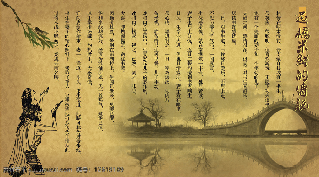 過橋米線 文化 矢量圖 商業(yè)矢量 矢量下載 網(wǎng)頁矢量 矢量用具 其他矢量圖