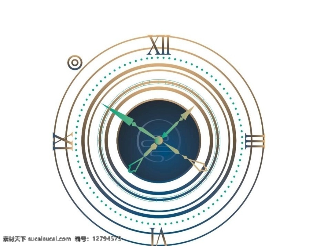 時鐘 鐘表 矢量圖 時間 意境 圓形鐘 公式 包裝設計