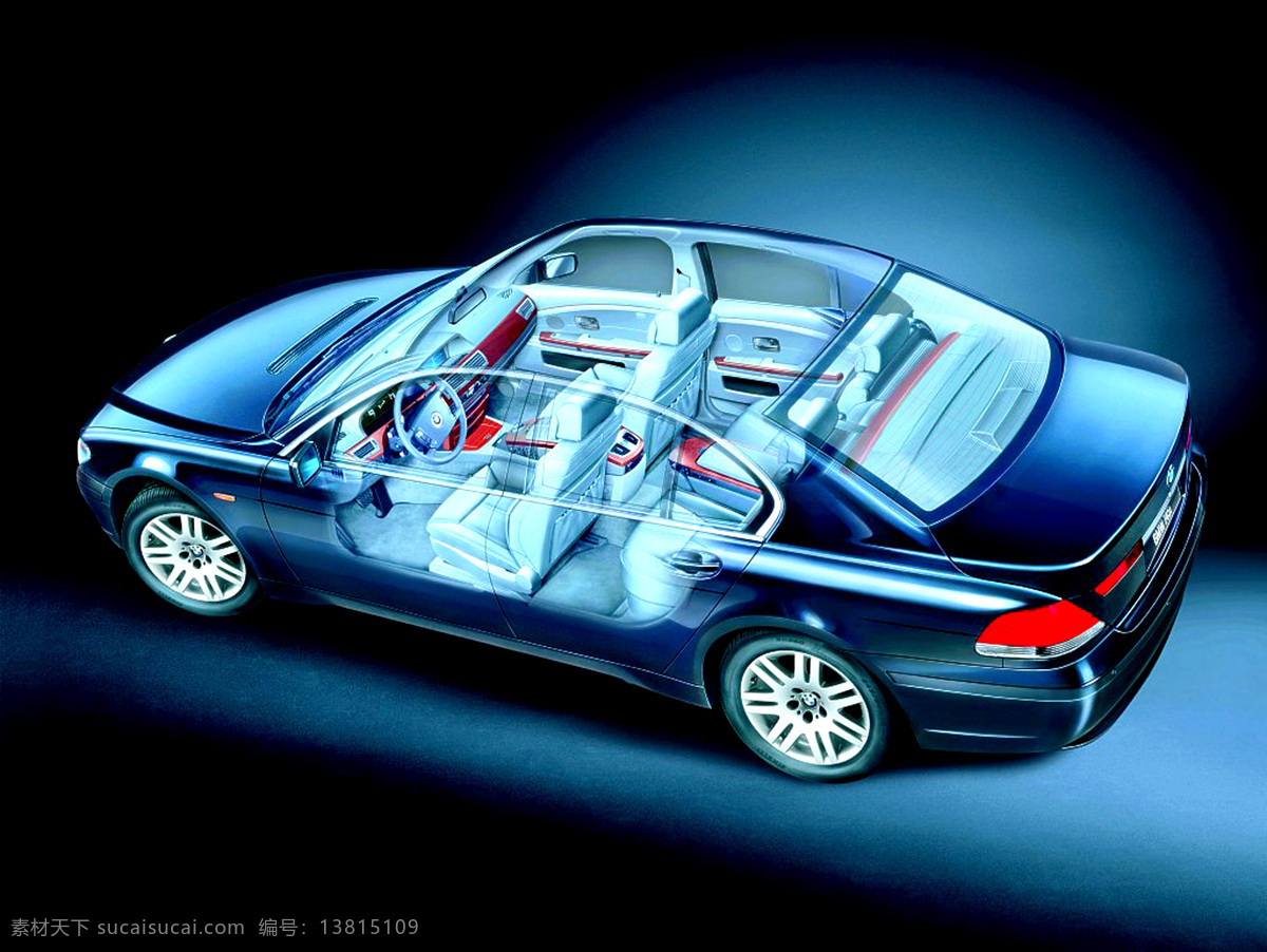 汽车 局部 透视图 局部透视 3d 现代科技 交通工具 设计图库