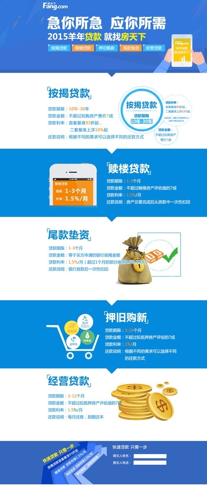 快捷貸款 按揭貸款 贖樓貸款 尾款墊資 經(jīng)驗貸款 專題 平面 創(chuàng)意設(shè)計 web 界面設(shè)計 中文模板