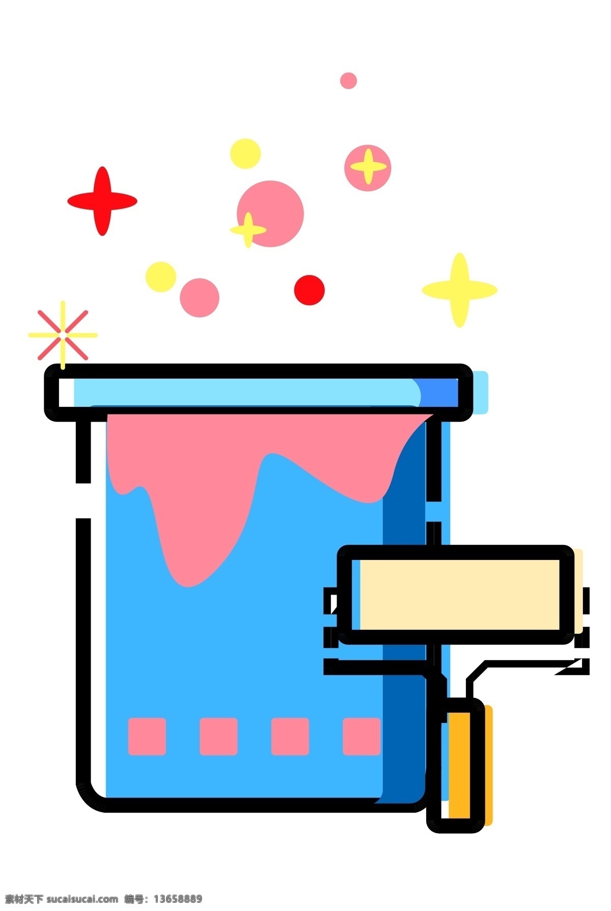 mbe 油漆桶 刷子 mbe油漆桶 涂料