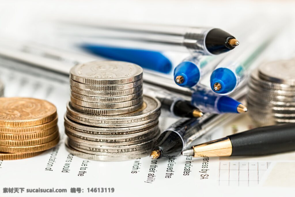 硬幣 桌面 金融貨幣 財務管理 投資理財 辦公用品 金融科技 金屬材質(zhì) 儲蓄 賬單