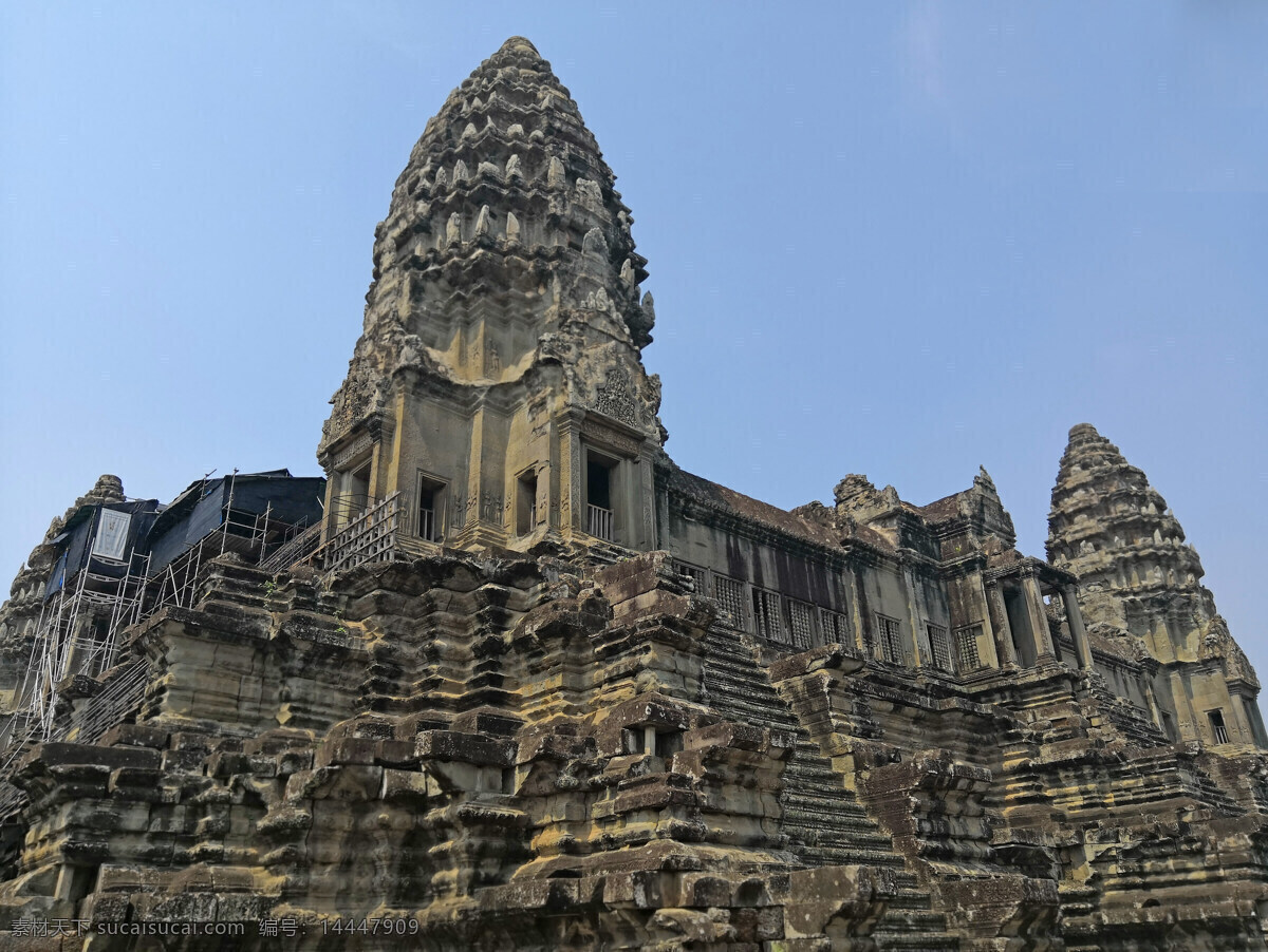 柬埔寨 吴哥窟 小吴哥窟 吴哥城 风景 雕塑 石像 风景名胜 建筑景观 旅游摄影 国外旅游