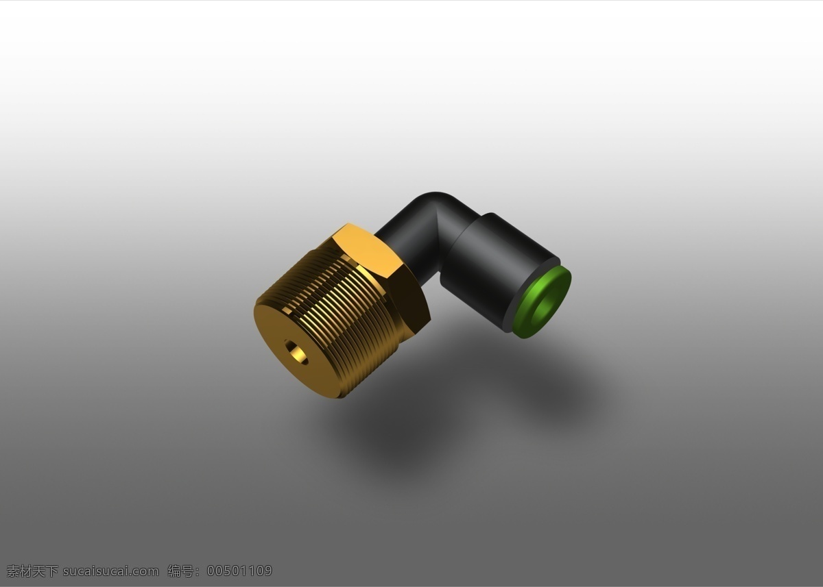 8npt插头 管件 弯头 1免费下载 男 拟合 npt 3d模型素材 其他3d模型